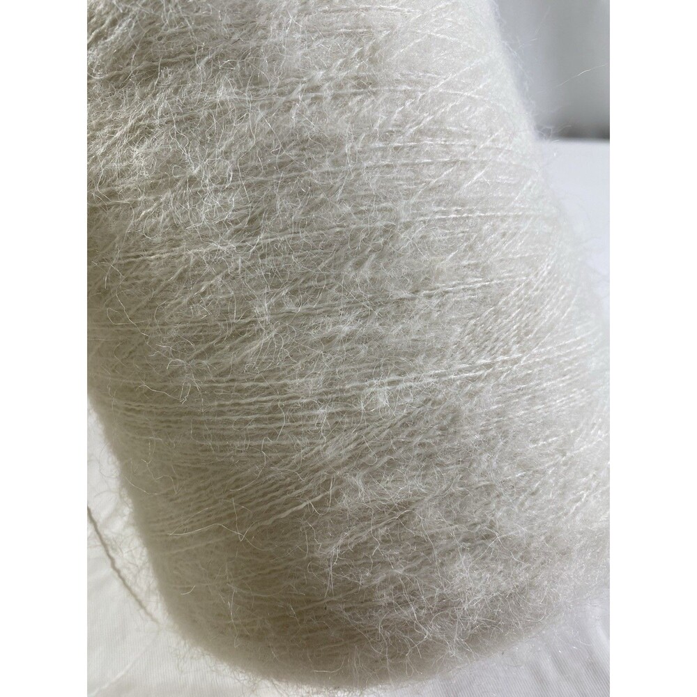 Cone Yarn Spool Yarn White 550g Net Weight #707